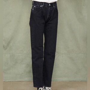 Officine Generale Black Boyfriend Jeans